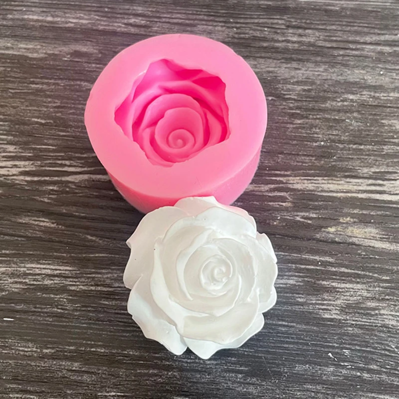 1 шт. 3D розы силиконовая форма DIY инструменты для украшения шоколадного торта