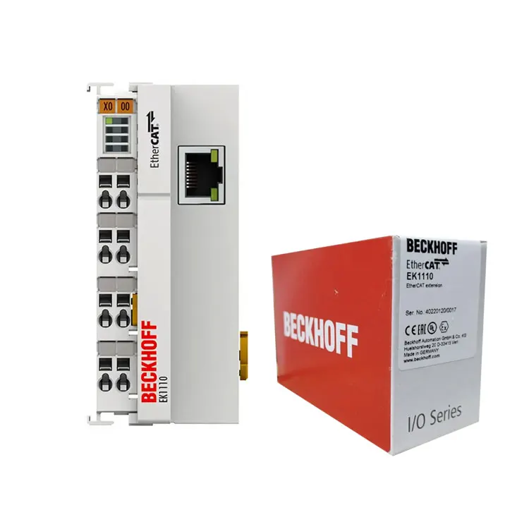 

EK1110 | Beckhoff EtherCAT Coupler | link between the EtherCAT protocol at fieldbus level and the EtherCAT Terminals
