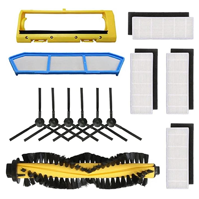 

Replacement Parts For Ilife A4/A4S/A40/CEN550 Robot Vacuums HEPA Filters
