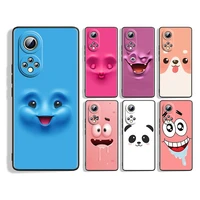 funny 3d face silicone cover for honor 60 50 se 30 3i 20 20s 10 10i 10x 9x 8x 8a 7a pro lite phone case coque