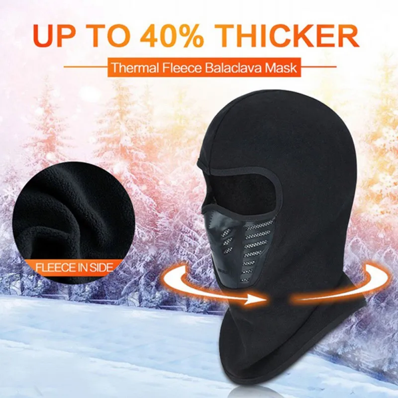 

Cycling Face Mask Balaclava Women Men Breathable Warm Motorcycle Riding Skiing Face Cover Cap Headwear