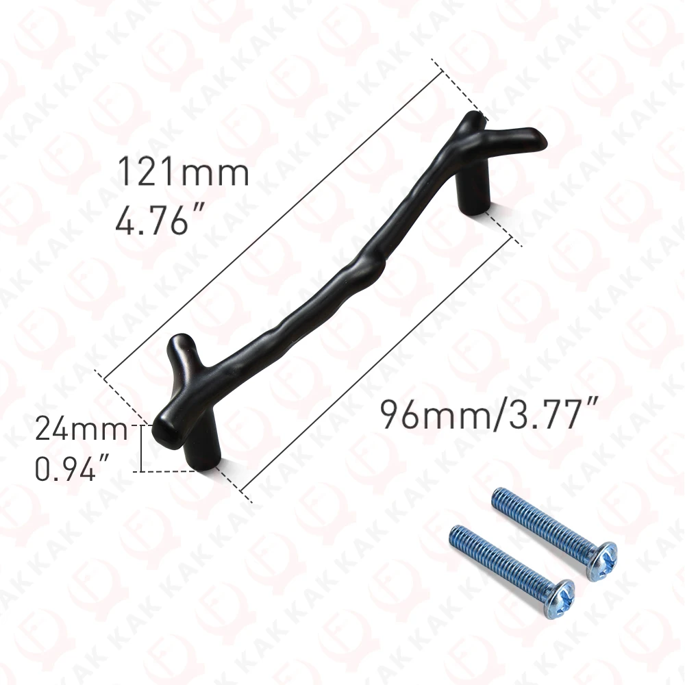 

Ручки для шкафов KAK черная, серебристая бронза