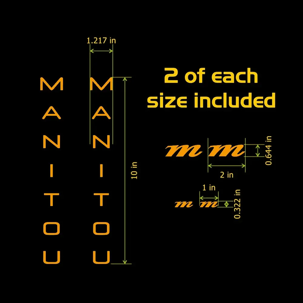 Для набора наклеек Manitou. Пользовательские цвета. Наклейки на раму велосипеда MTB вилки