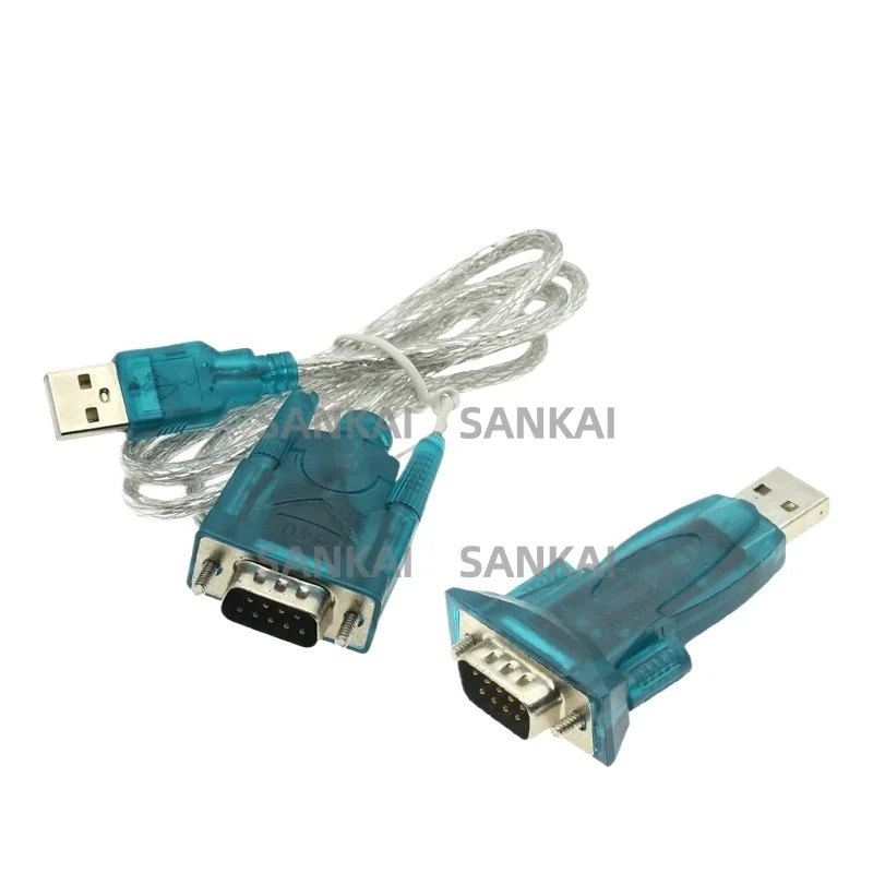 Фото HL-340 HL340 Новый USB-адаптер для последовательного порта RS232 COM PDA FT232 9-контактный DB9, совместимый с WIN11, CH340 №3