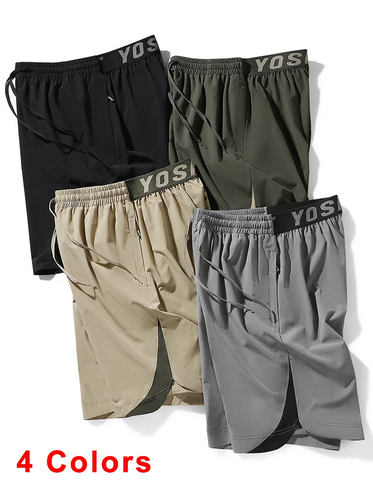 Summer Zip Pockets Men Sweatshorts 