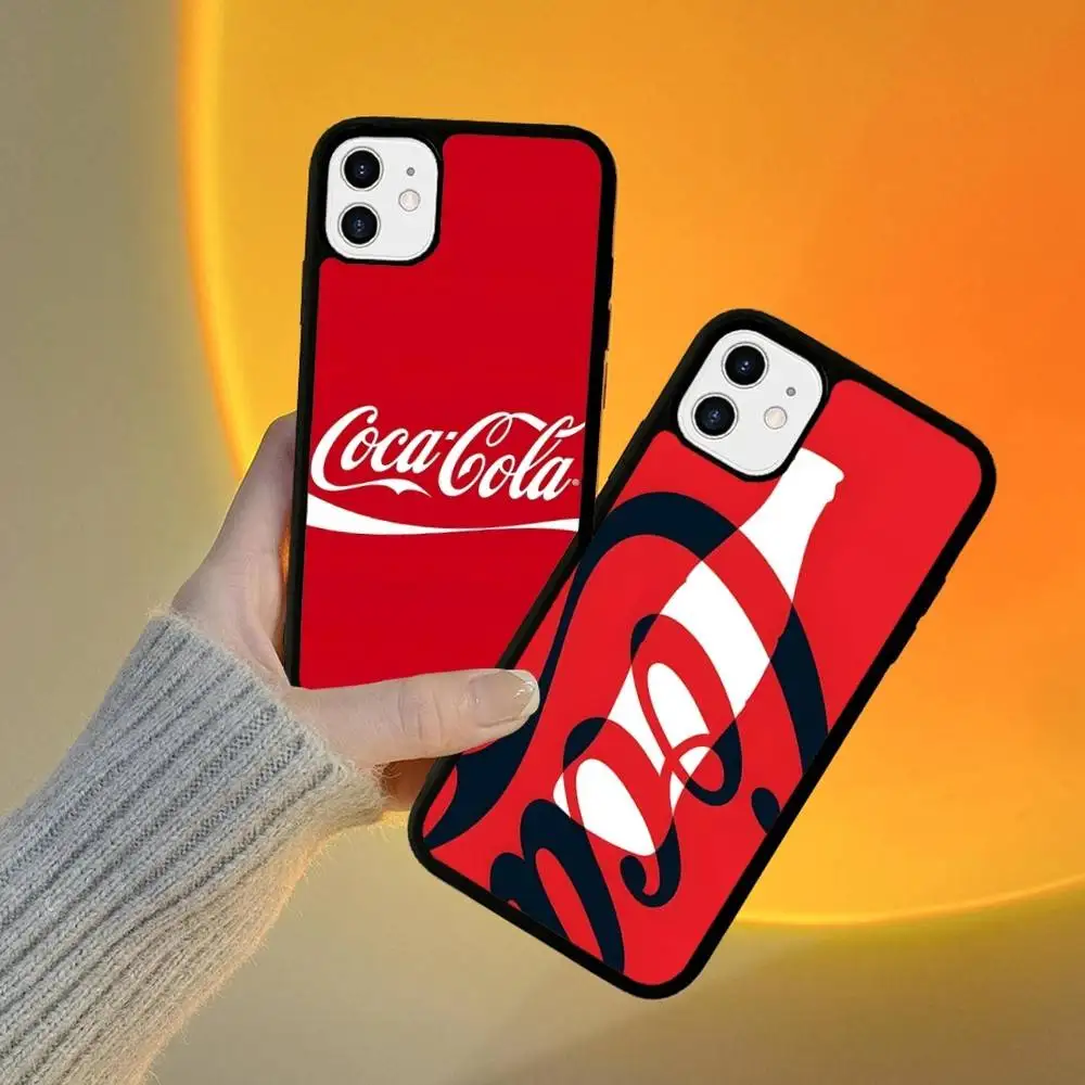 Фото Ретро-чехол для телефона C-Coca C-Cola для iPhone 16 Pro Max 15 14 Plus 14 13 12 11 17, чехол-накладка из PC+TPU №4