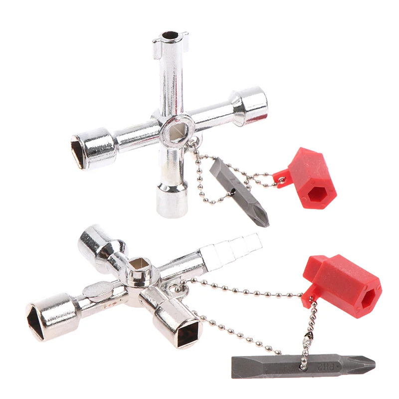 Многофункциональный 4-ходовой внутренний треугольный торцевой ключ сантехники