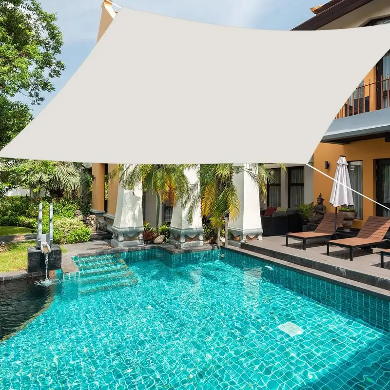 

Waterproof Sun Shelter Sunshade Protection Shade Sail Awning Camping Shade Cloth Large for Outdoor Canopy Garden Patio Supplies