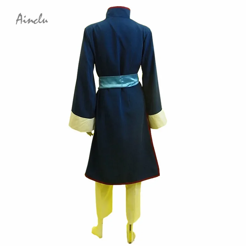 Ainclu Бесплатная доставка Черный дворецкий Kuroshitsuji Lau Blue Cheongsam детский карнавальный