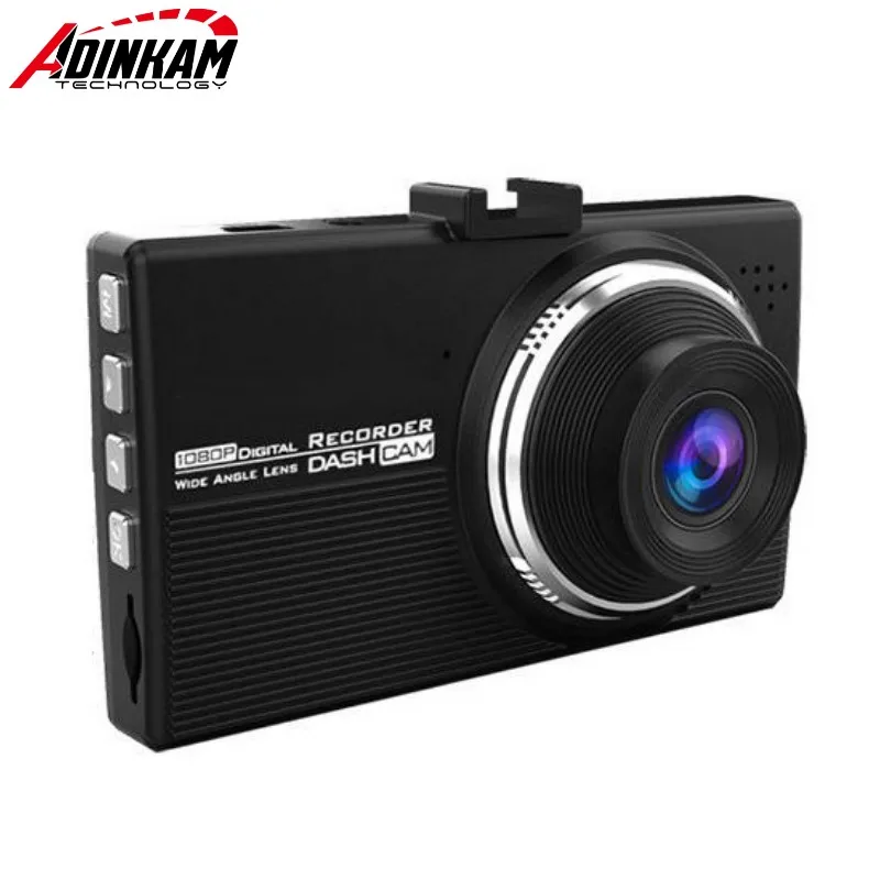 ADINKAM 4-дюймовая автомобильная камера HD 1080P видеорегистратор с камерой заднего вида, датчиком удара G-sensor, обнаружением движения и скрытой записью для автомобиля, WDR A803S on.