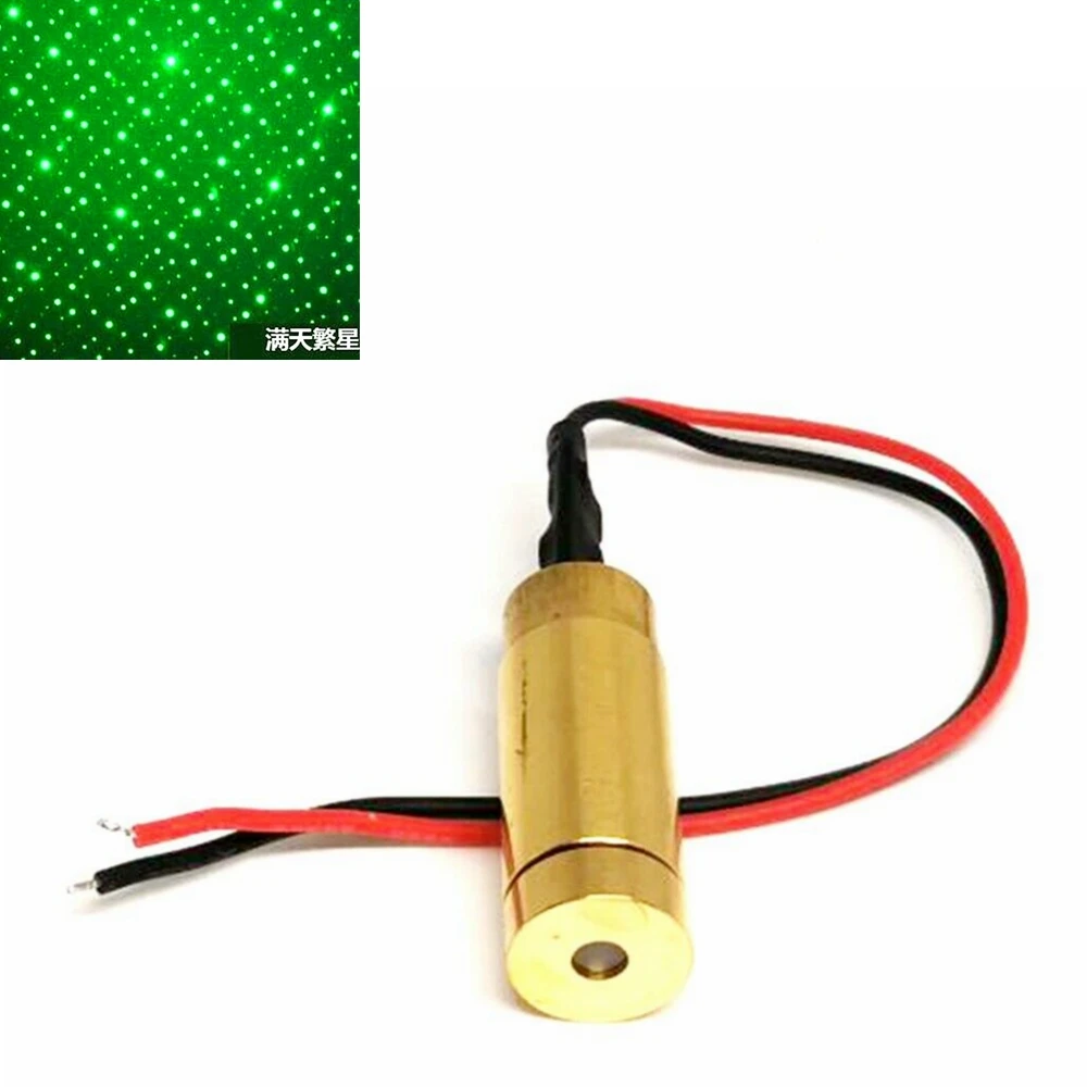 532nm 30mw Green Light Manchuria Laser Module 13 * 55