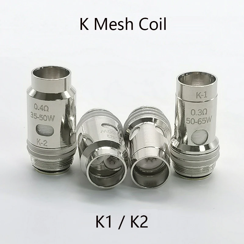 

Replacement Coil For Smoant Pasito II,Pasito/Knight 80 Pod Kit/ K-1 0.3ohm /K-2 0.4ohm