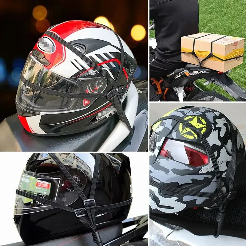 60/90/120 см ремни для мотоциклетного шлема аксессуары мотоциклов крючки багажа