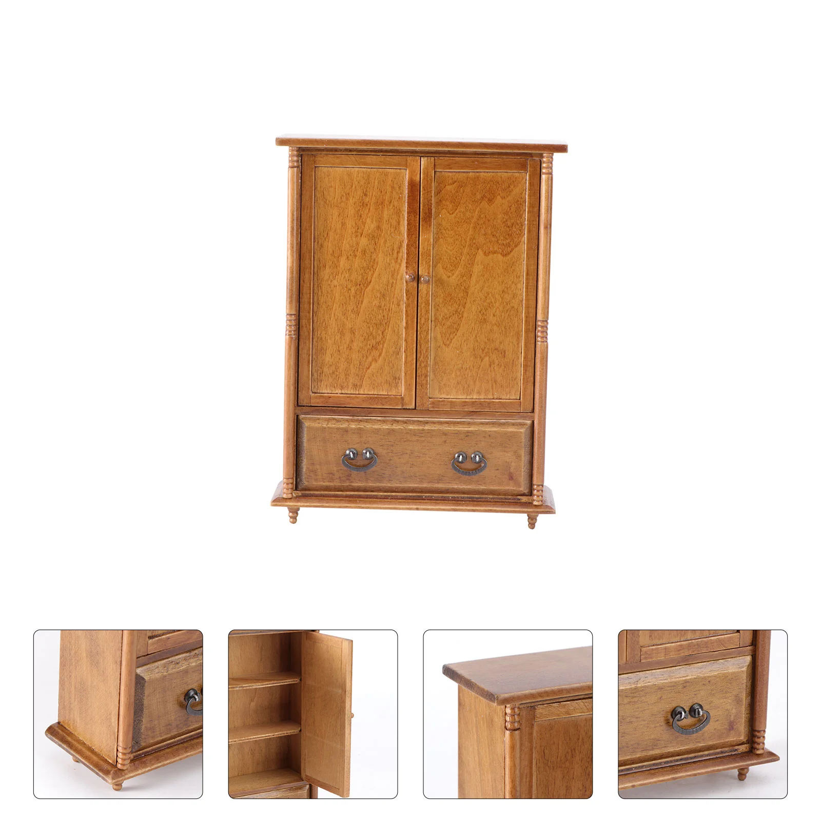 

Mini Furniture Accessories Accessory House Adornment Wardrobe Model Toy Decor