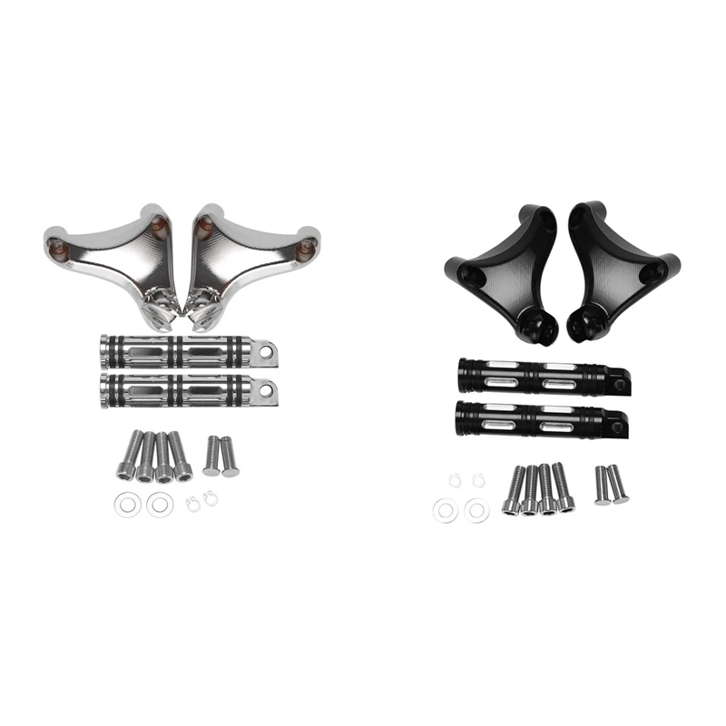 

Мотоциклетная задняя подставка для ног пассажирские подставки для ног кронштейн для педалей для XL883 XL1200 04-13