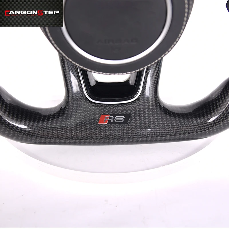 2022 горячая Распродажа carbon fiebr модификация рулевого колеса автомобиля для audis R8 TT