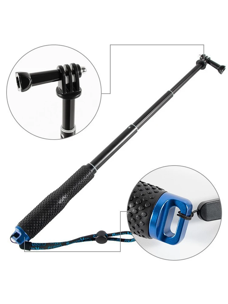 Селфи-палка для GoPro Hero 13 12 11 10 9 Insta360 X4 X3 DJI Action 4 3