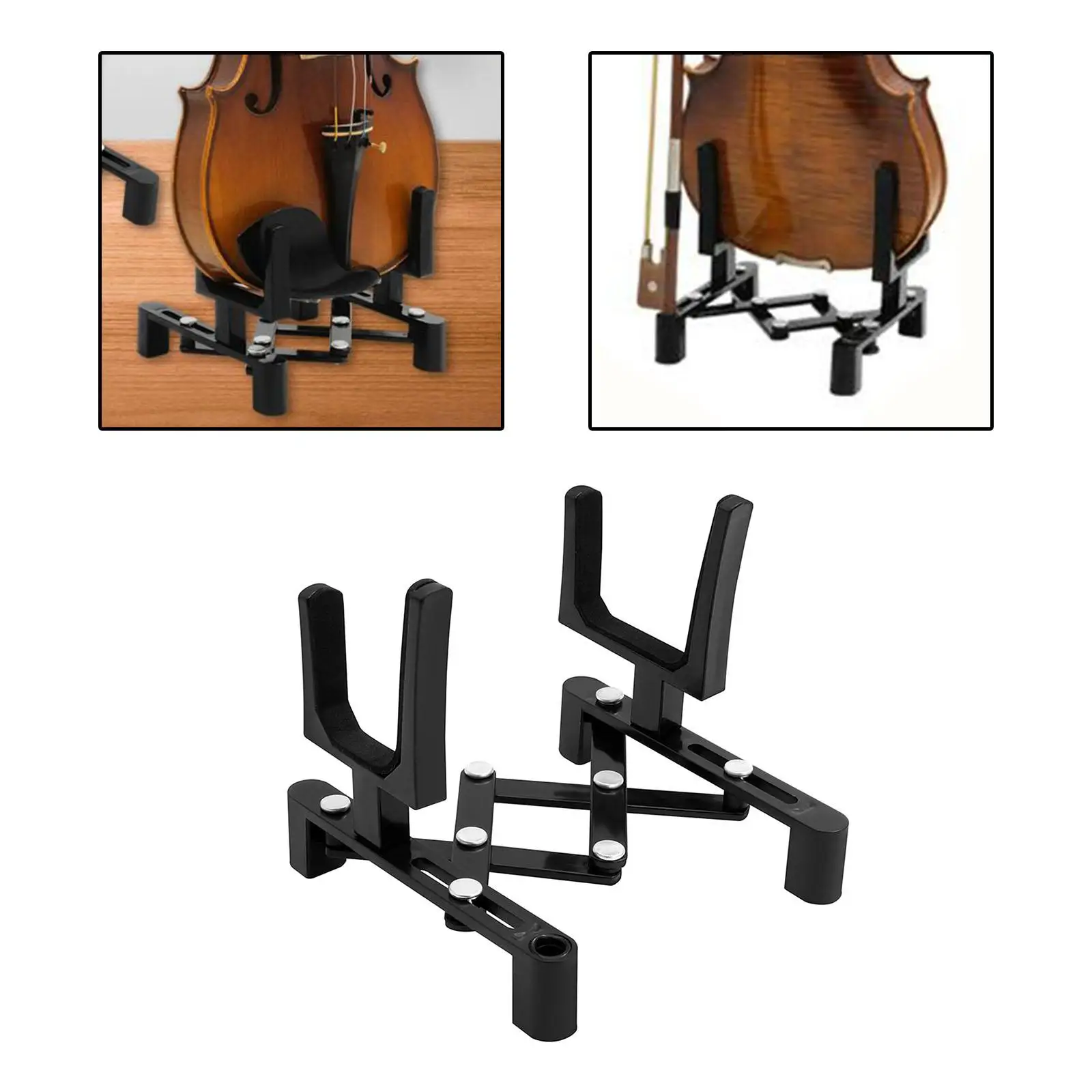 

Foldable Violin Holder Padded for Most Violin Accessories Concert