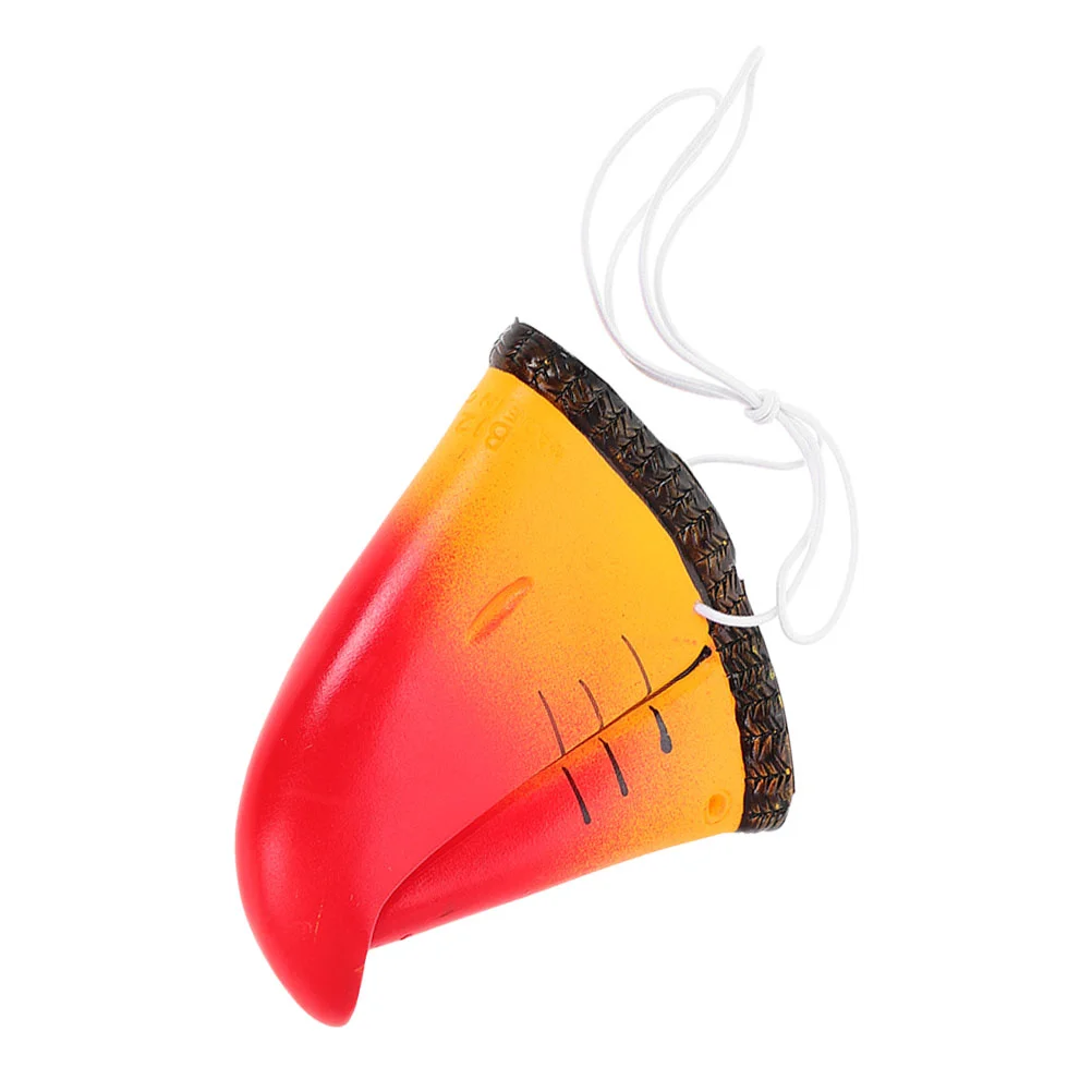 Украшение носа попугая карнавальный цирковой реквизит вечерние виниловый