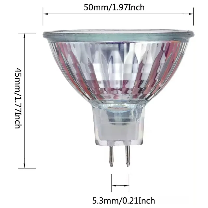 MR16 12 в 35 Вт Базовая лампочка для лампы розетки тёплая фотолампа