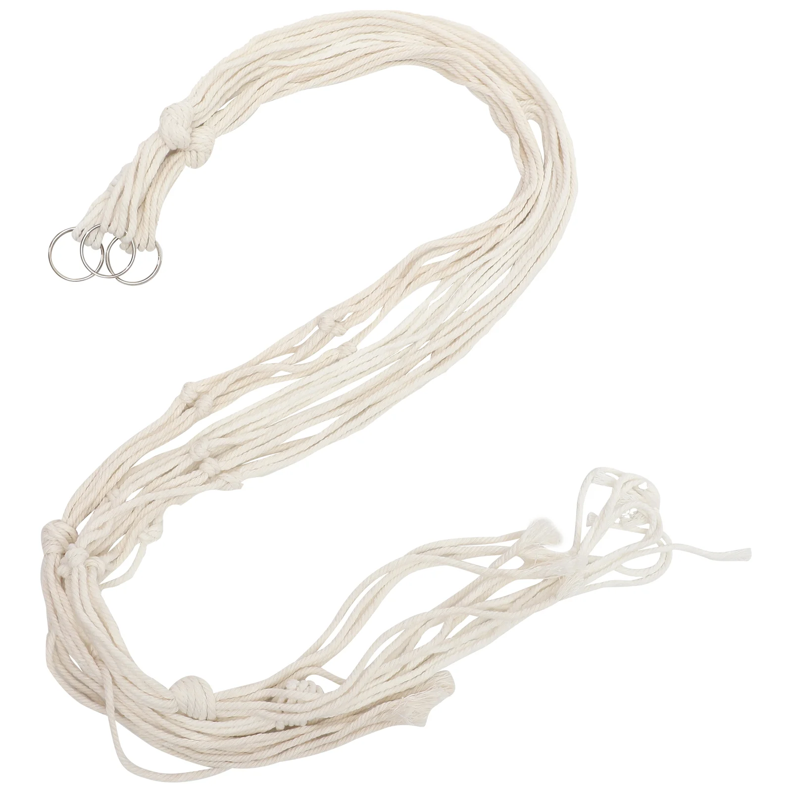 

Hangingholder Macrame Hanger Planter Pot Basket Net Flowerpot Rope Bagstand Flower Woven Hangers Cotton Planters Bohomian Decor