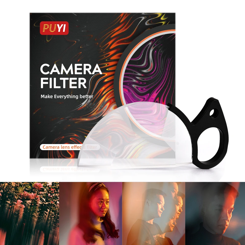 

Split Diopter Super Speed Split Kaleidoscope Prism Handheld FX Filter
