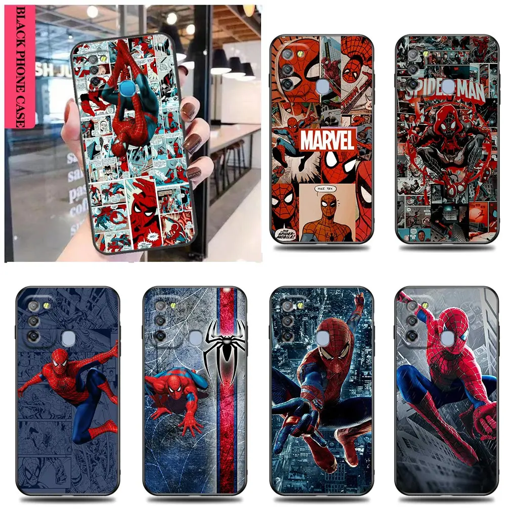 

Funfas Case for Tecno Infinix Note Hot 9 10 10i 10S 11 11S 8i S5 SPARK SMART 4 5 6 GO 7 8 Pro PLAY Cases Anime MARVEL Spider-Man