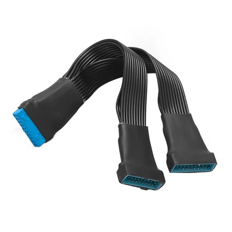 Материнская плата USB 3 0 19-контактный разъем 1–2 удлинительный кабель-разветвитель