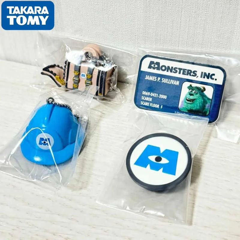 Фото Коллекционный брелок-подвеска Takara Tomy Disney Pixar Monsters Inc. (Монстры и Ко) с Майком Вазовски и Салли для взрослых фанатов №2