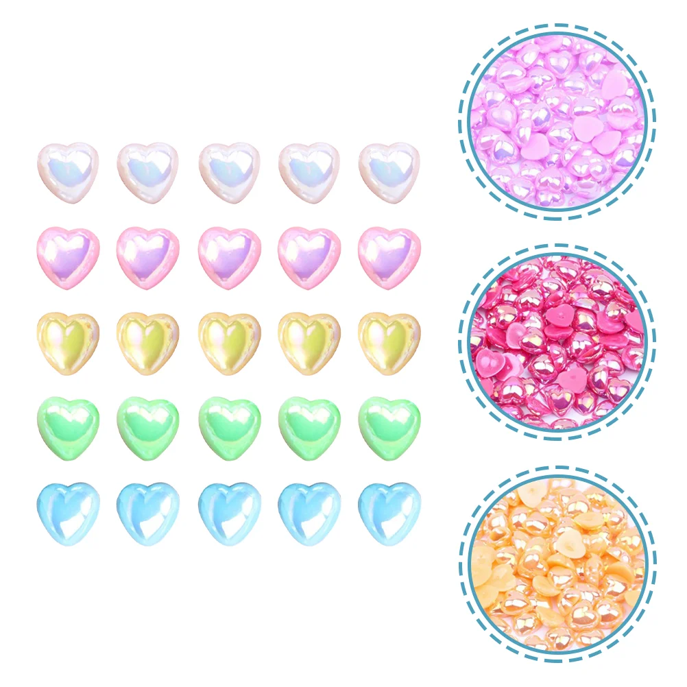 

Embellishments Charms Heart Flatback Diy Glitter Beads Mini Love Hairpin Nail Tiny Resin Wedding Table Scatter Decorationcase