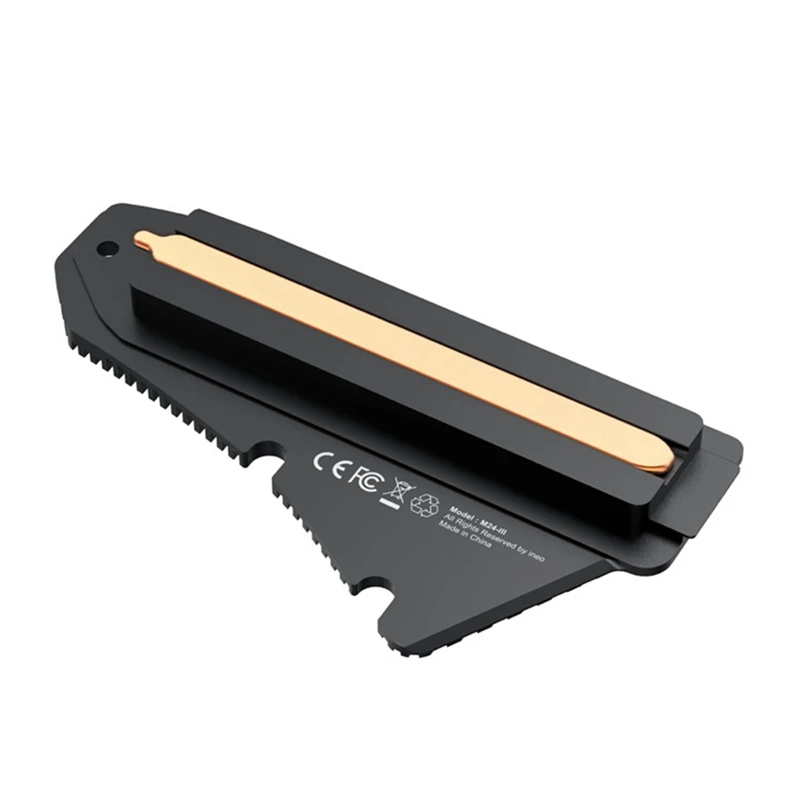 Алюминиевый радиатор-кулер INEO для PS5 NVME M.2 SSD утолщенная металлическая