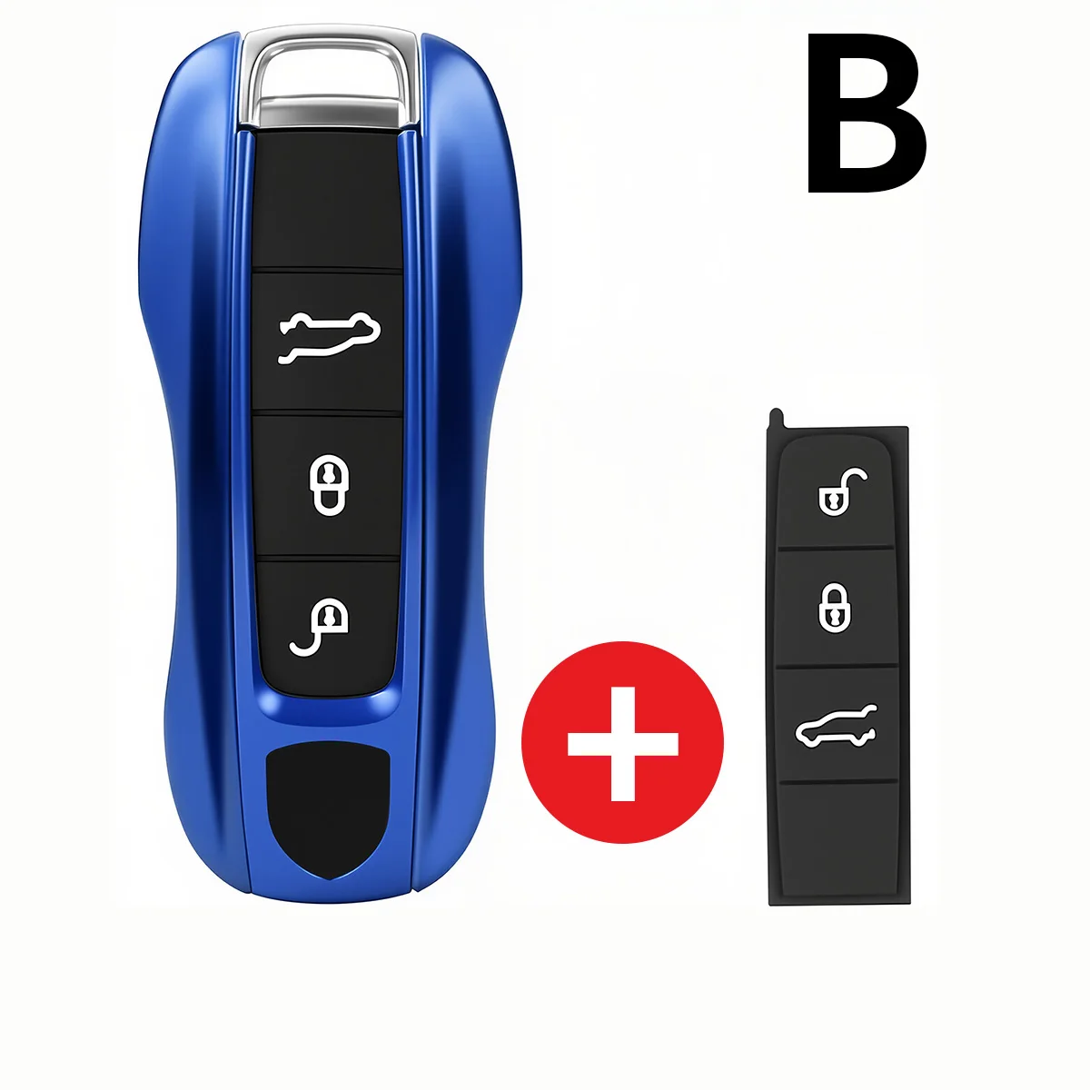 

Для Porsche Panamera Carrera Macan Boxster Cayman Cayenne Taycan 911 970 981 991 Автомобильный смарт-брелок с дистанционным управлением, чехлы набор чехлов