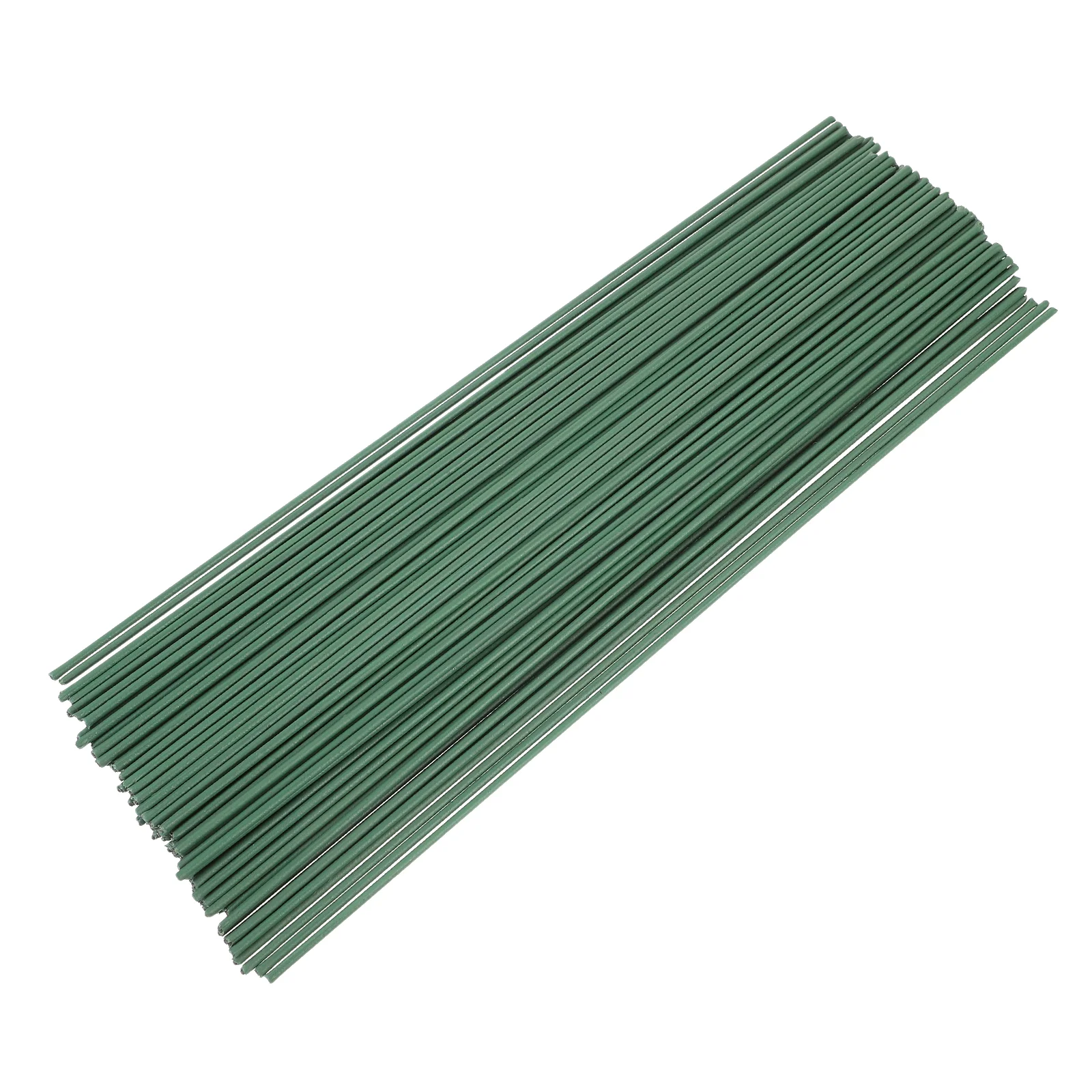 

100 Pcs Wire Flower Pole Supply Stem For Wedding DIY Rod Kit Artificial Stems Metal Supplies Garden Suite