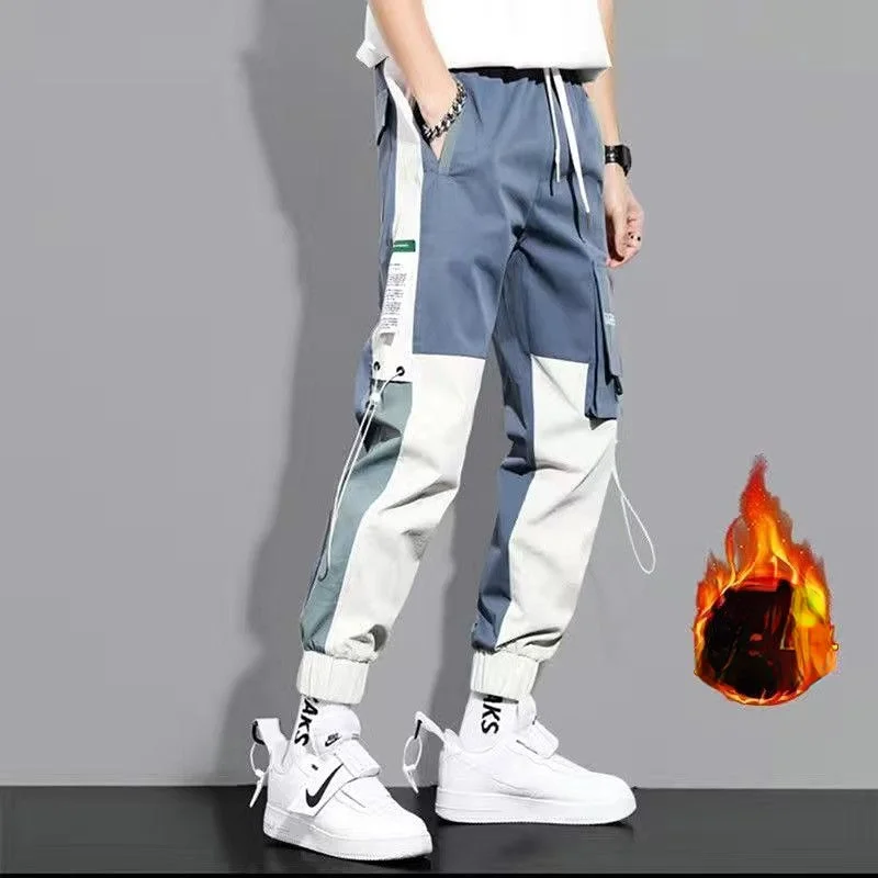 

Autumn Winter Sweatpants Sports Pants Casual Harem Pants Loose Gray Pants Fashion Bound Sports Trousers for Men