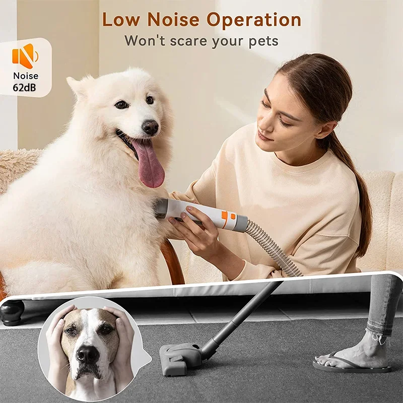 Лидер продаж малошумный Электрический пылесос для домашних животных щетка ухода