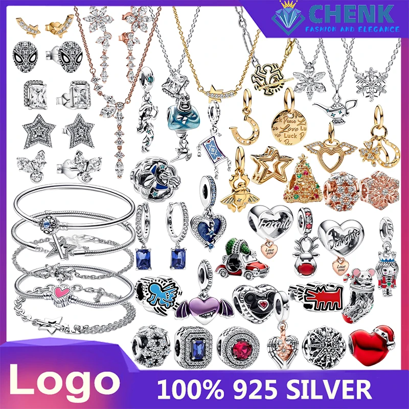 

2022 Стерлинговое Серебро 925 пробы Рождественская серия очаровательные пустотелые китайские фабричные оригинальные оптовые очаровательные ...