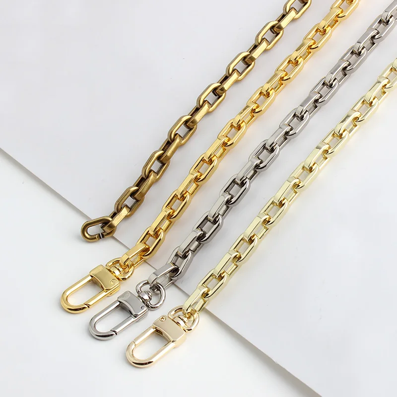 29/60/99/120cm Detachable Chain For Bags Replacement DIY Purse Chain Shoulder Belt Bag Strap Cluth Handbag Handle Metal Chains