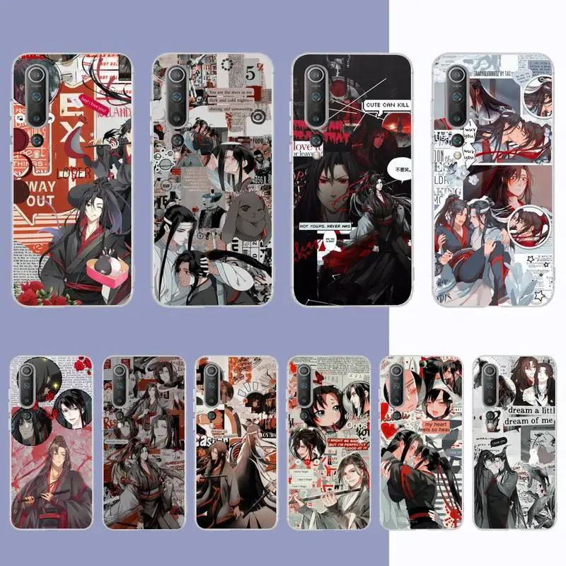 

Mo Dao Zu Shi MDZS Anime Phone Case for Samsung S21 A10 for Redmi Note 7 9 for Huawei P30Pro Honor 8X 10i cover