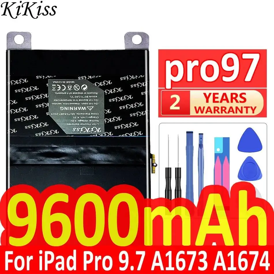 Фото Высокопроизводительная батарея для планшета Apple iPad Pro 9.7 A1673 A1674 A1675 pro97 9600 мАч №1