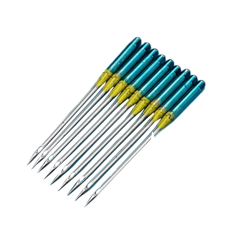 

Бытовые швейные машинки, 10 шт., иглы, совместимые со старыми швейными машинками Brother Singer для домашних размеров, 18/110