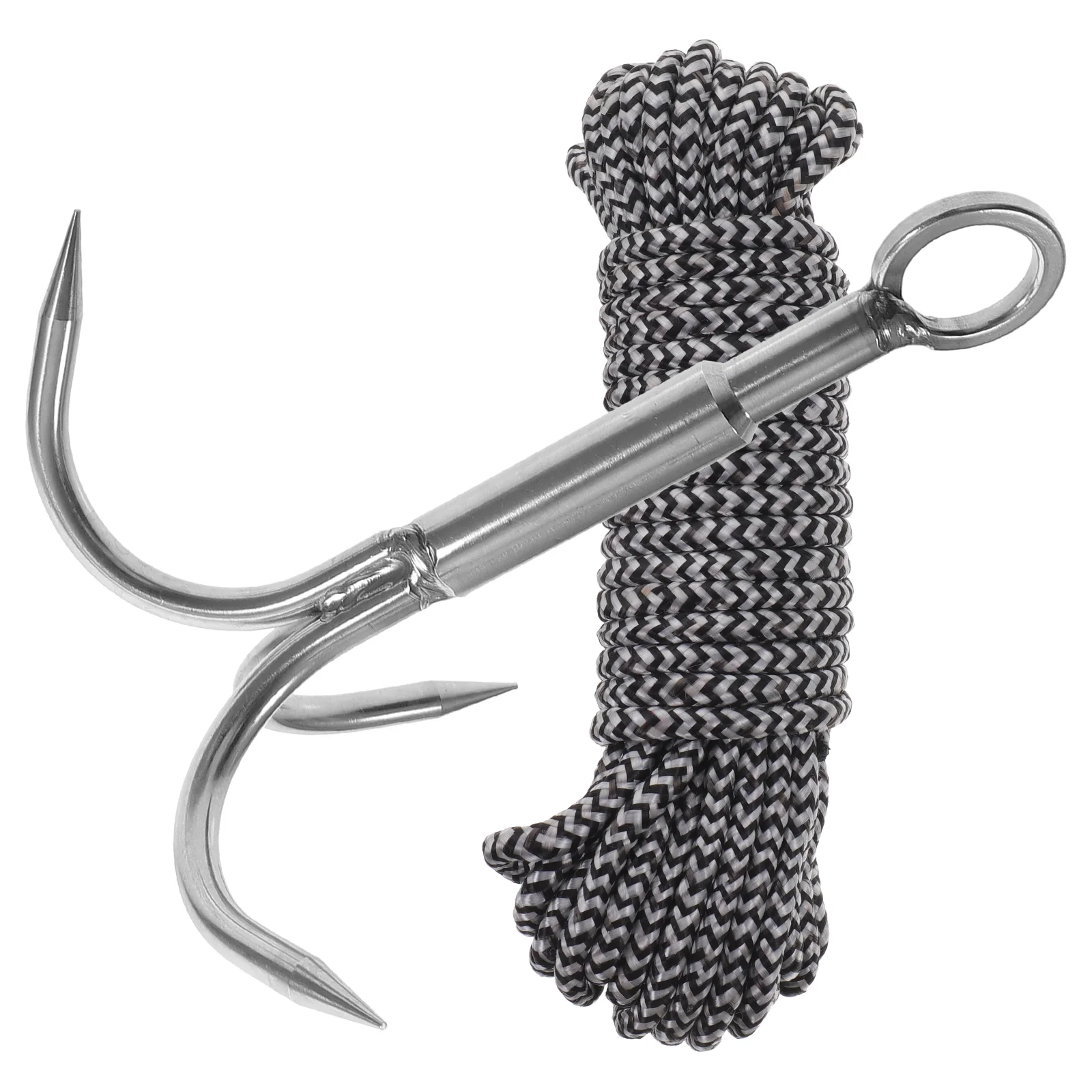 

Grapple Anchor Hook Outdoor Accessory Rock Climbing Hook Stainless Steel Outdoor Survival Hook Outdoor Tools