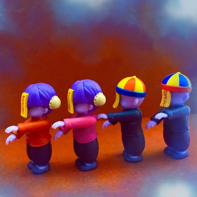 Bandai оригинальная японская фигурка гашапон аниме милые куклы зомби-крайки