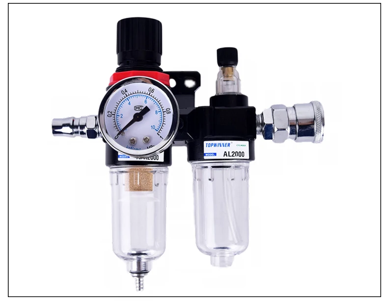 AFC2000 EU Oil Water Separator Regulator Trap Filter Airbrush Air Compressor Pressure Reducing 1/4 |