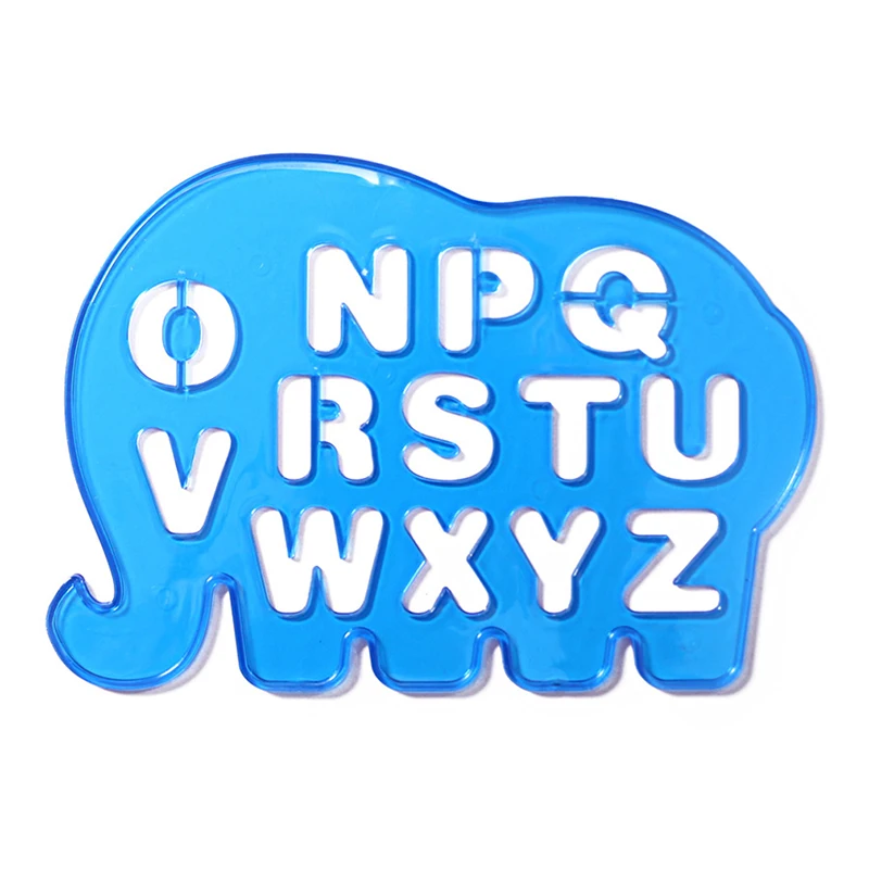 

4 шт./компл. линейка для обучения раннему детям, обучающая доска для рисования, буквенно-Цифровая форма, инструменты