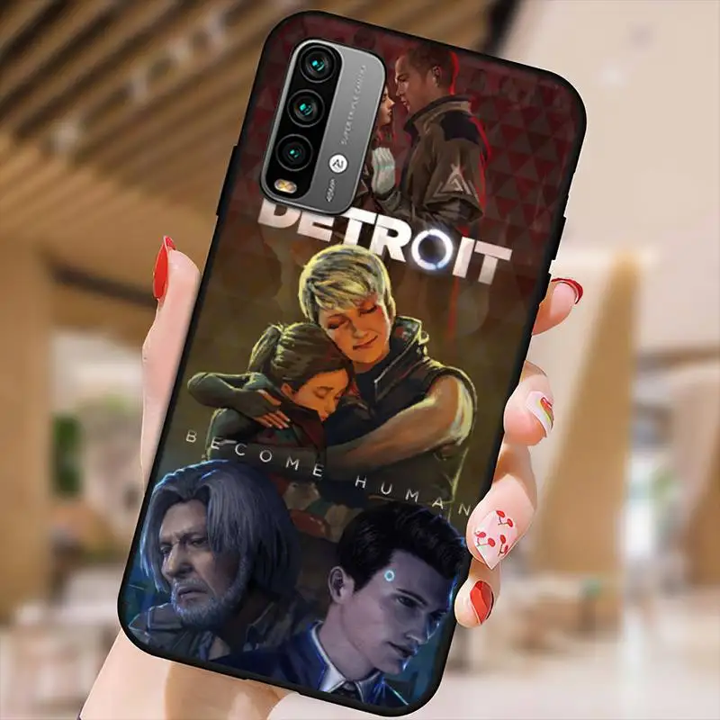 Детройт стать человеком Android RK800 наклейка с Коннором для Xiaomi9 10 11PRO LITE Redmi NOTE7 8 9 10A PRO