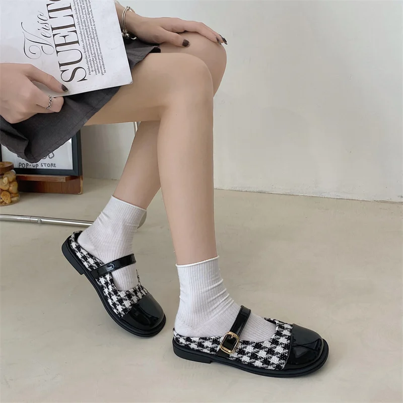 2023 New Brand Women Flats Top Quality Flat Shoes Fashion Mix Color Round Toe Loafers Casual Outdoor Shoes Ballet Flat