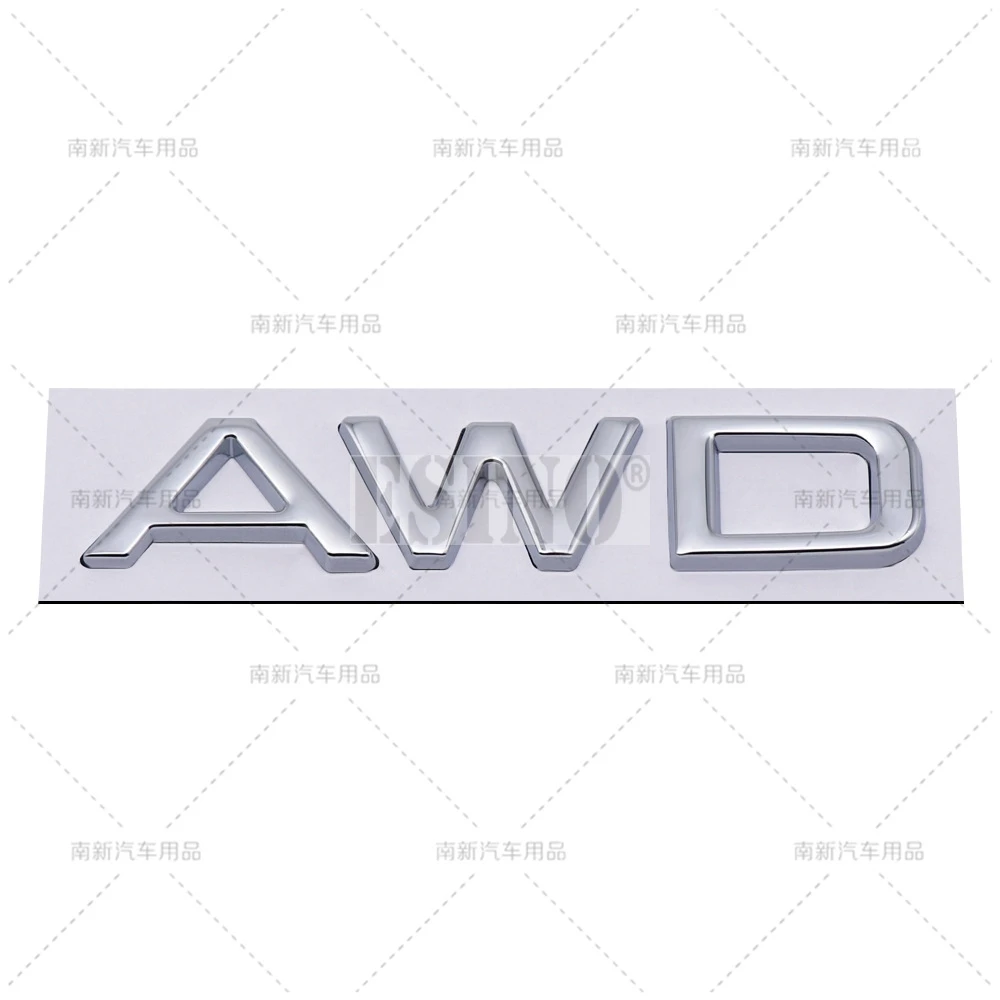 

Стайлинг автомобиля 3D AWD металлическая эмблема из цинкового сплава, значок на кузов автомобиля, наклейка для Lexus RX300 RX350 RX450 RX500 NX260 NX300 NX350