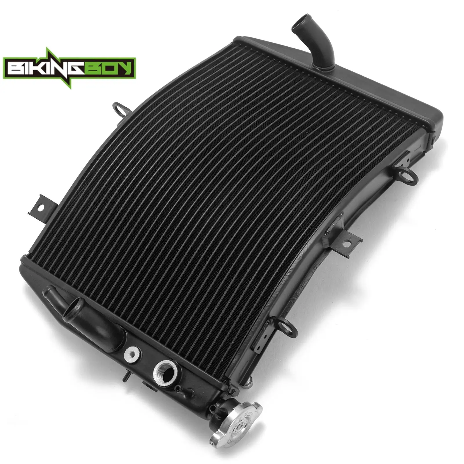 Радиатор охлаждения двигателя BIKINGBOY для Suzuki GSXR 600 GSX-R 750 04 05 K4 K5 Водяной охладитель
