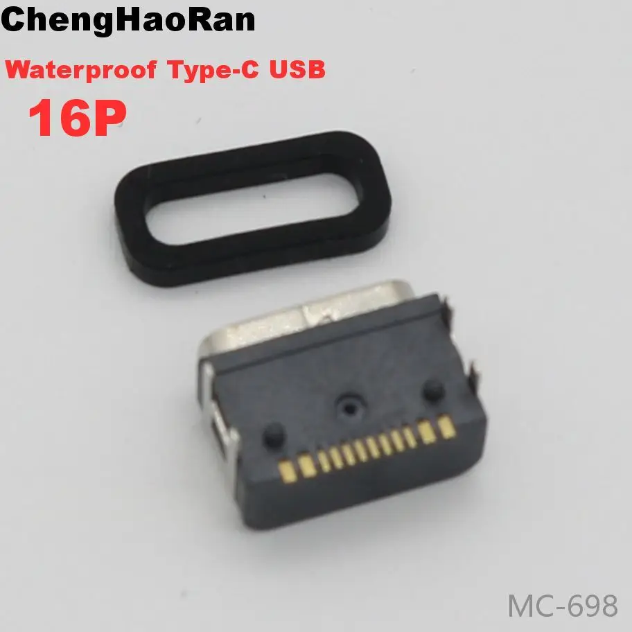 1-10 шт., водонепроницаемый штекер USB TYPE-C на 16 контактов (art.: 3920bcd9989ec) - 3920bcd9989ec