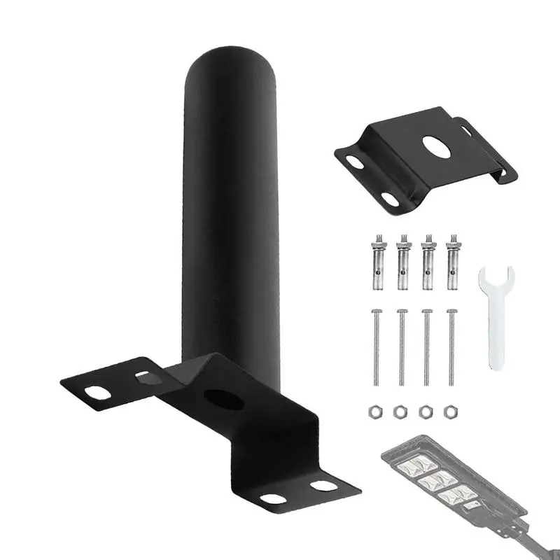 

Street Light Mounting Arm Heavy-Duty Solar Light Bracket Post Light Accessories For Solar Street Lights Pig Light Barn Lights